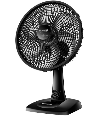 VENTILADOR MESA 30CM 6P PT MALLORY 127V